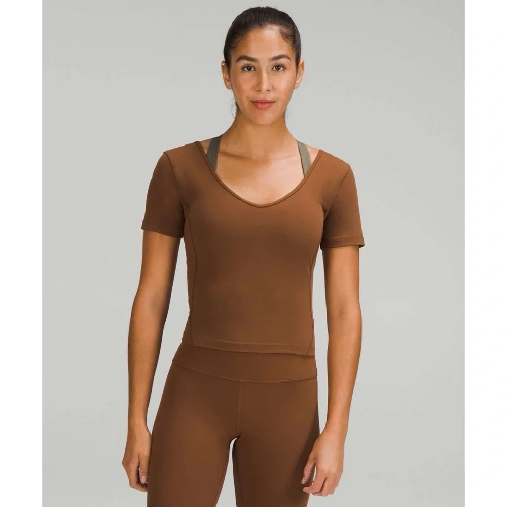 Lululemon Align T-Shirt in Roasted Brown